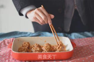 一口一颗清蒸山药肉丸子的做法步骤:8