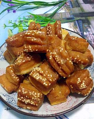 蜜三刀的做法步骤:19