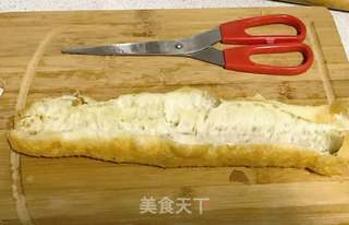 培根牙签油条的做法步骤:3