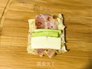 培根牙签油条的做法步骤:10