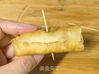 培根牙签油条的做法步骤:12