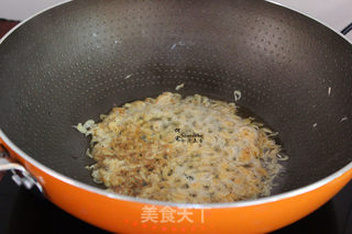虾米蛋炒饭的做法步骤:2