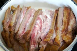 梅菜扣肉的做法步骤:9