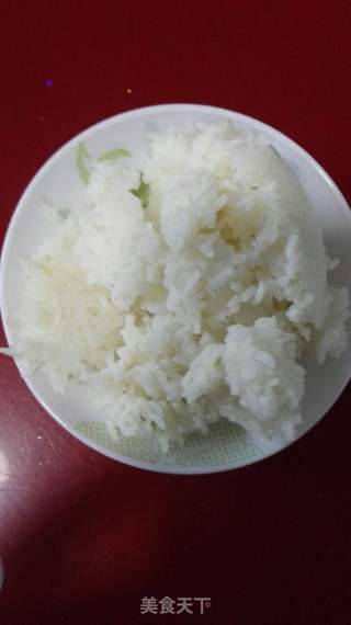 蛋炒饭的做法步骤:2