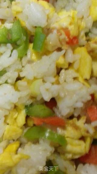蛋炒饭的做法步骤:11