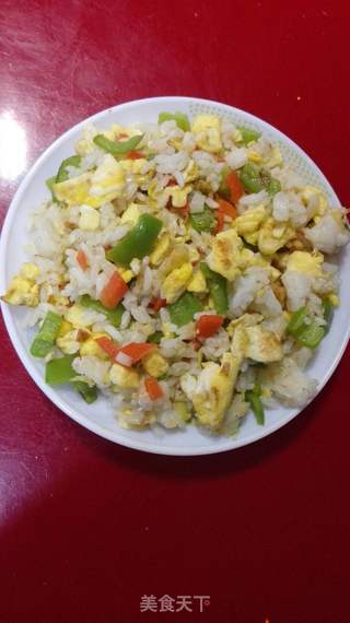 蛋炒饭的做法步骤:12