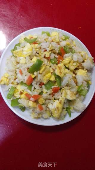 蛋炒饭的做法步骤:13