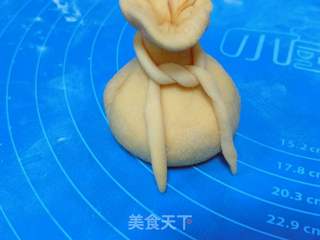 迎新春五福钱袋包的做法步骤:6