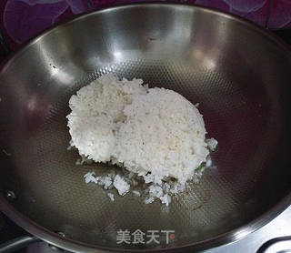 XO酱杂蔬蛋炒饭的做法步骤：9