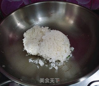 XO酱杂蔬蛋炒饭的做法步骤:9