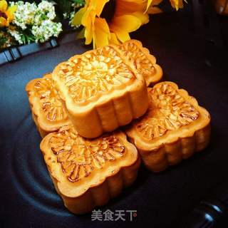广式月饼的做法步骤:16
