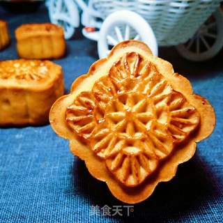 广式月饼的做法步骤:17