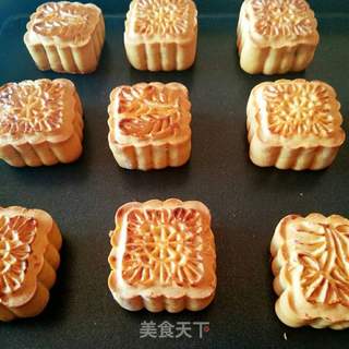 广式月饼的做法步骤:13