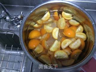 止咳金桔冰糖水的做法步骤:5