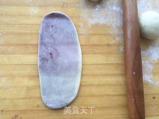 紫薯豆沙酥的做法步骤:6