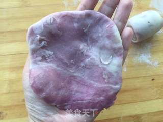 紫薯豆沙酥的做法步骤:11