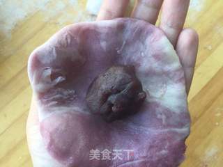 紫薯豆沙酥的做法步骤:12