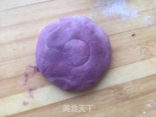 紫薯豆沙酥的做法步骤:14