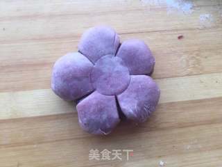 紫薯豆沙酥的做法步骤:15