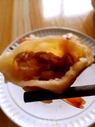 鲜虾煎饺的做法步骤：11