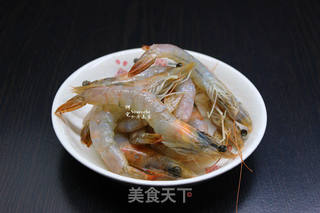 天妇罗炸虾的做法步骤:2