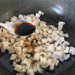 糖醋藕丁的做法步骤:5