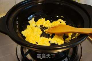 #鸡蛋美食#番茄炒米饭的做法步骤:3