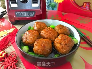 红烧狮子头的做法步骤:17