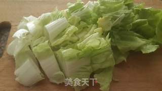 羊肉片小白菜汤的做法步骤：3