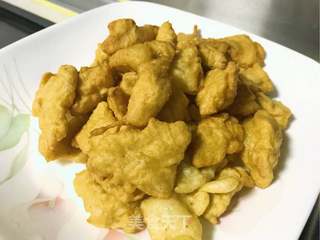 苹果咕噜肉的做法步骤:12
