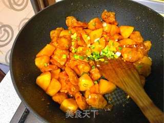 苹果咕噜肉的做法步骤:17