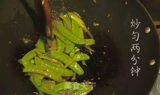 潮音潮人:咸菜炒荷兰豆的做法步骤:8