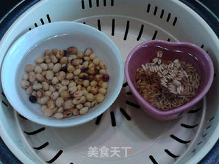 黑米燕麦核桃露的做法步骤:3