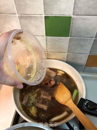 鲍鱼排骨土豆的做法步骤：8