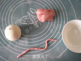 吉祥如意福馒头的做法步骤:4
