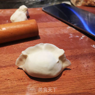 西葫芦鸡蛋水饺——肚子鼓鼓的大肚水饺看着都喜庆儿的做法步骤:11