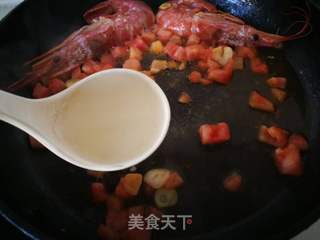 红虾意面的做法步骤:11