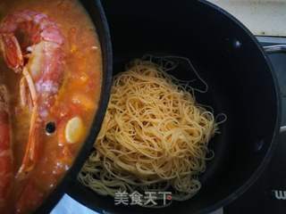 红虾意面的做法步骤:14