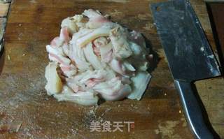 小餐馆里的盐煎肉的做法步骤:3