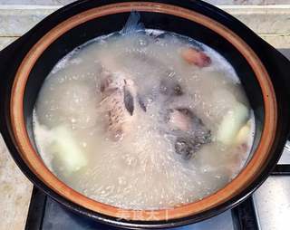 鲫鱼豆腐菌菇汤的做法步骤:4