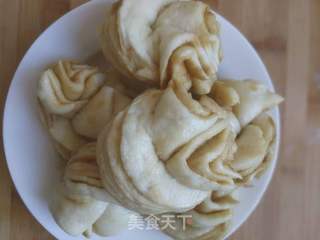红糖麻酱花卷的做法步骤:9