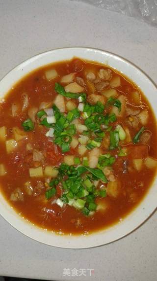 西红柿肉酱(浇面)的做法步骤:7