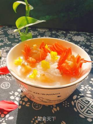玫瑰茄无花果香米粥的做法步骤:11