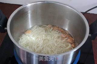 磷虾香葱面的做法步骤:5