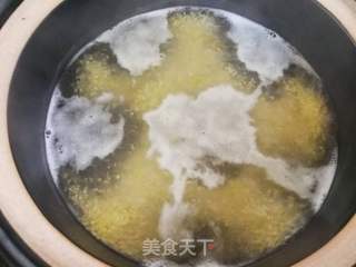 山药枸杞小米粥的做法步骤:5