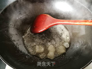草菇烧肉的做法步骤:6