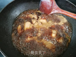 草菇烧肉的做法步骤:11