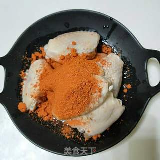 奥尔良香酥鸡腿的做法步骤:4