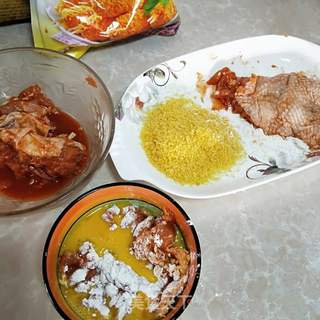 奥尔良香酥鸡腿的做法步骤:6