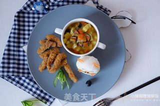 小猪咖喱猪柳饭的做法步骤:17